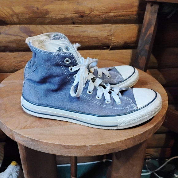 Converse Chuck Taylor All Star Blue Classic Shoes Sneakers M6 5 W8.5 - Picture 3 of 9